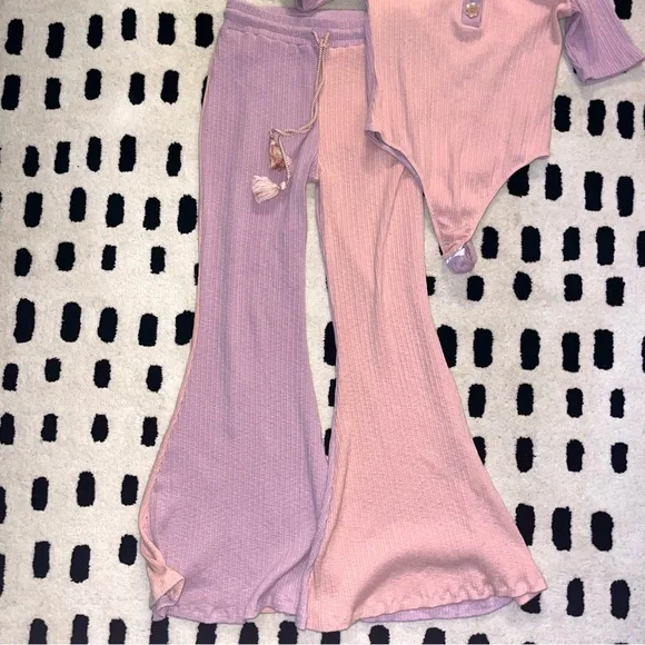 LoveShackFancy Lynx bodysuit with matching Flores pants Medium - Picture 9 of 9